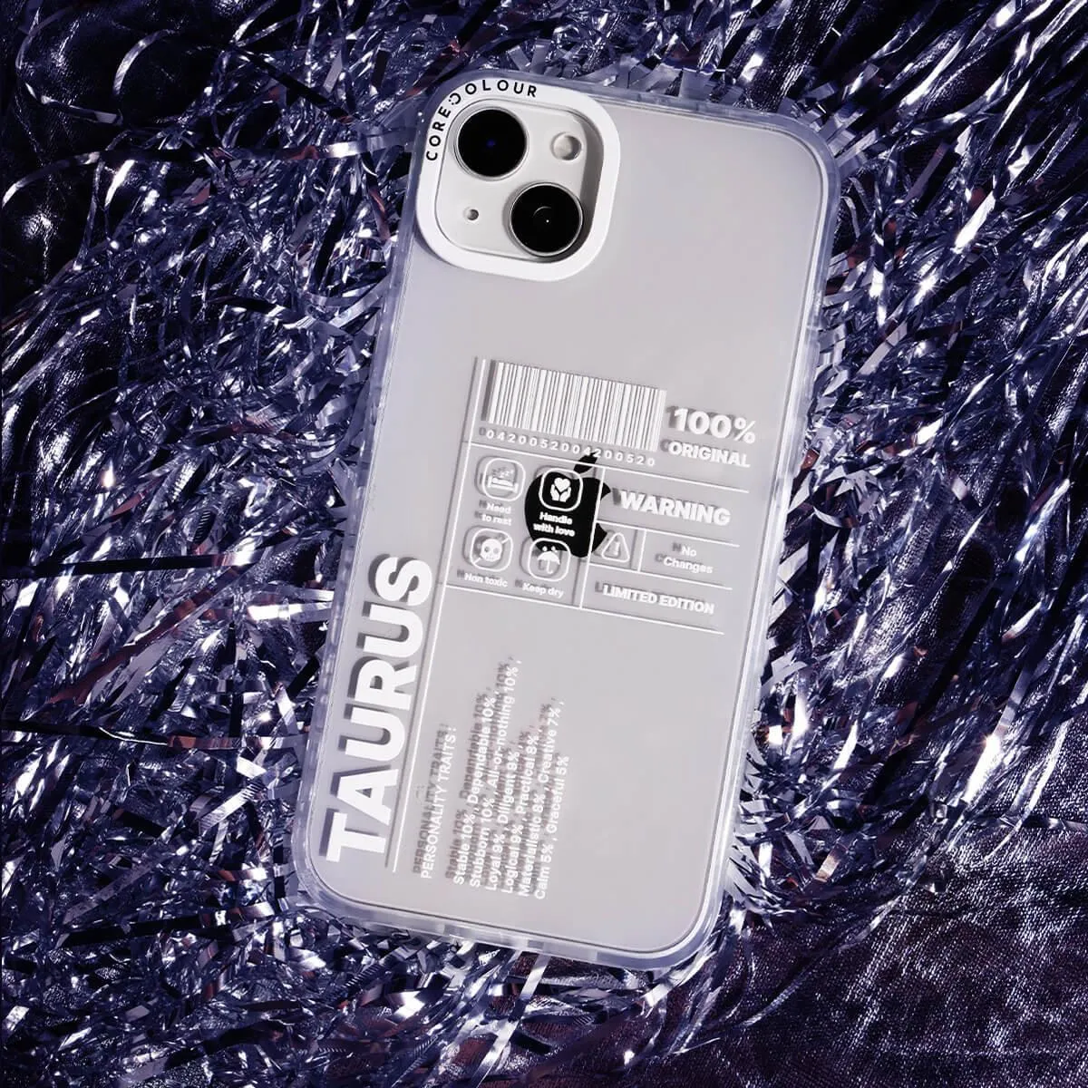 iPhone 12 Pro Warning Taurus Phone Case MagSafe Compatible